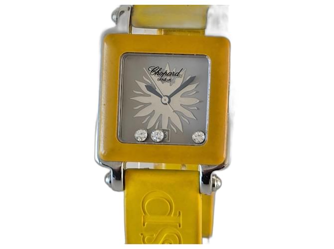 Chopard Be Happy Sport diamanti Argento Giallo