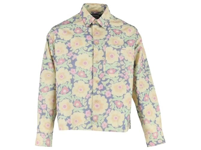 Camicia Papier Jacquemus in cotone stampato floreale