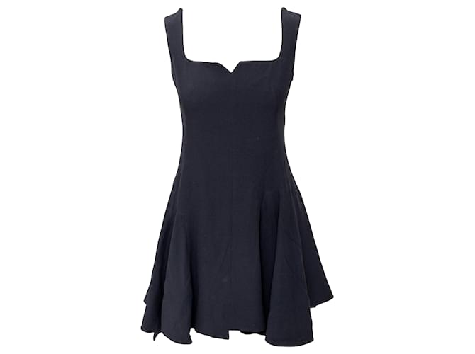 Abito mini A-line Alexander McQueen - '10s Nero