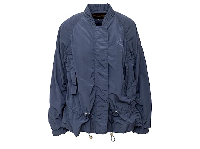 Giacca in nylon Vivienne Westwood Anglomania - anni '10 Blu Blu navy