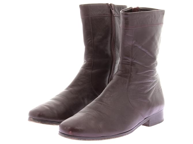 Stivaletti SOEUR T.EU 37 Pelle Bordò