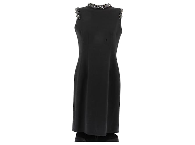 Abito LANVIN T.FR 40 Lana Nero