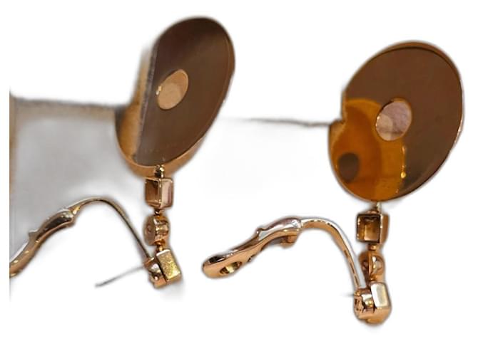 Orecchini a disco Bulgari Lucea D'oro