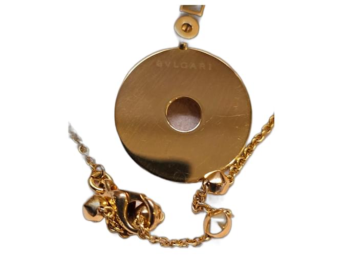 Collana pendente disco Lucea di Bulgari D'oro