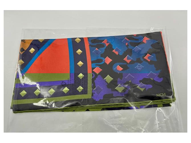 Sciarpa di lusso MCM Multicolore