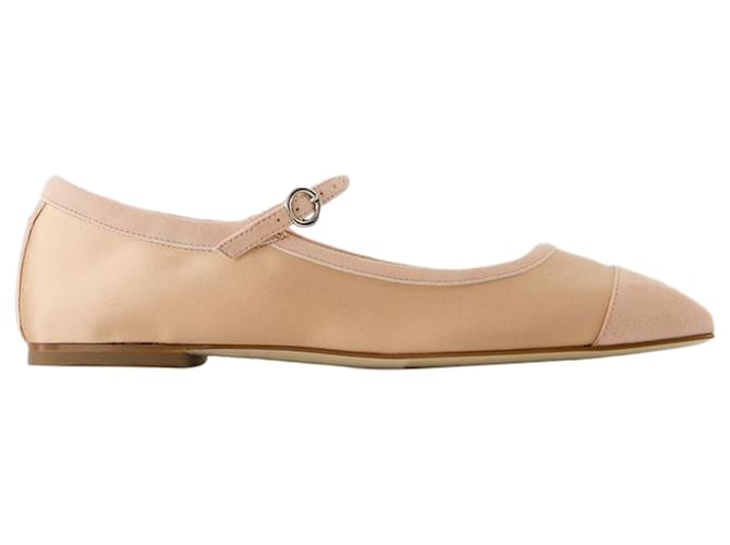 Una Cap Ballerinas - Aeyde - Seta - Oro D'oro Metallico