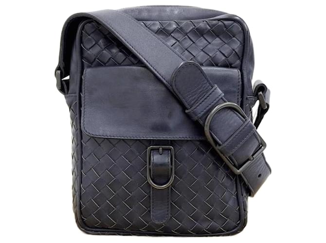 Bottega Veneta null Borsa a tracolla in pelle 113092.0 Blu