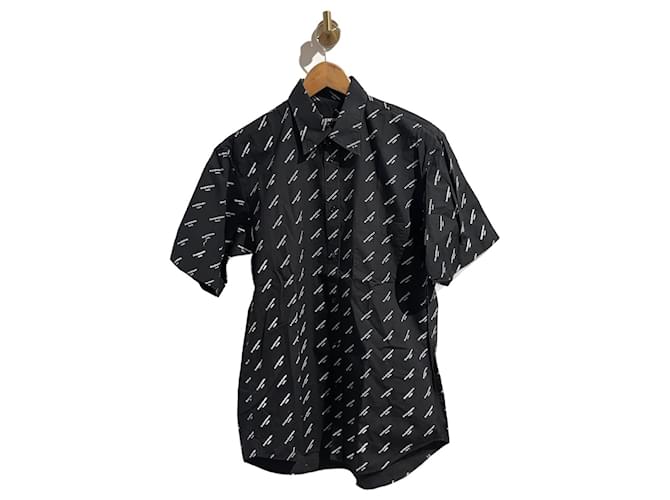 BALENCIAGA Top T.International S Cotone Nero