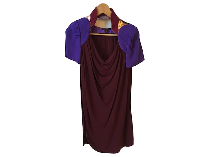 ABITO LOUIS VUITTON T.International XS Viscosa Bordò