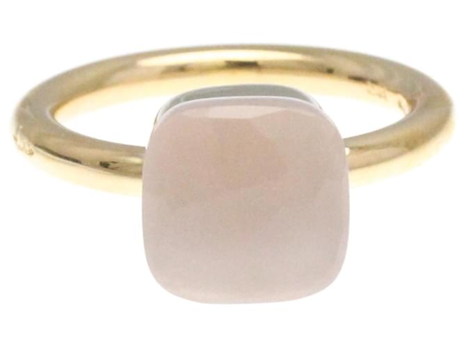 Anello Pomellato Nude con Quarzo Rosa D'oro