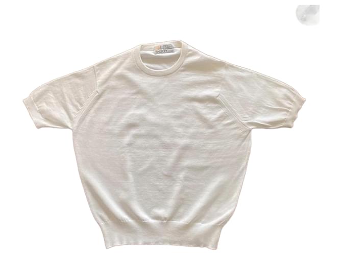 John Smedley Cotone dell'Isola del Mare Bianco