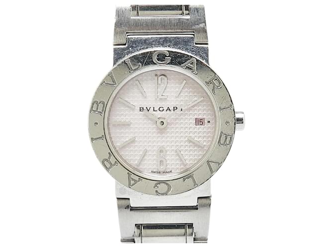 Bulgari Orologio da donna Bvlgari BB26 Quartz quadrante rosa in acciaio inossidabile