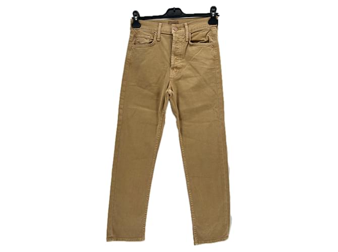 MOTHER Jeans T.US 26 Cotone Marrone