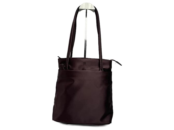 Borsa in tela vintage Issey Miyake viola Porpora