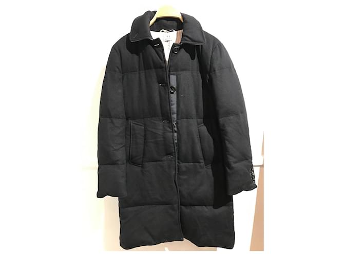 Cappotti THOM BROWNE Co T.International S Lana Nero