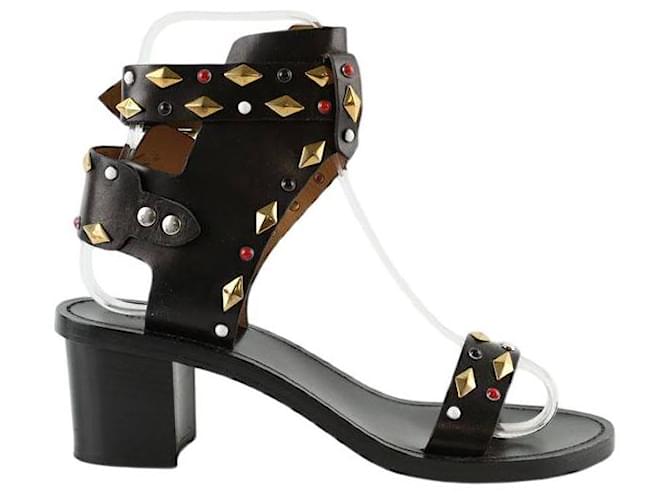 Isabel Marant Etoile Sandali in pelle Nero