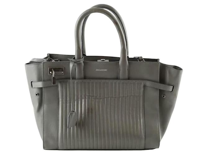 Zadig & Voltaire Borsa in pelle Grigio