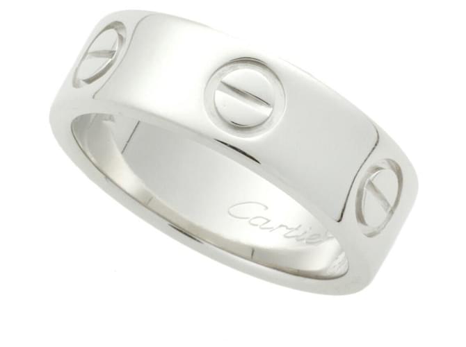Anello Cartier Love K18WG #47 Bianco