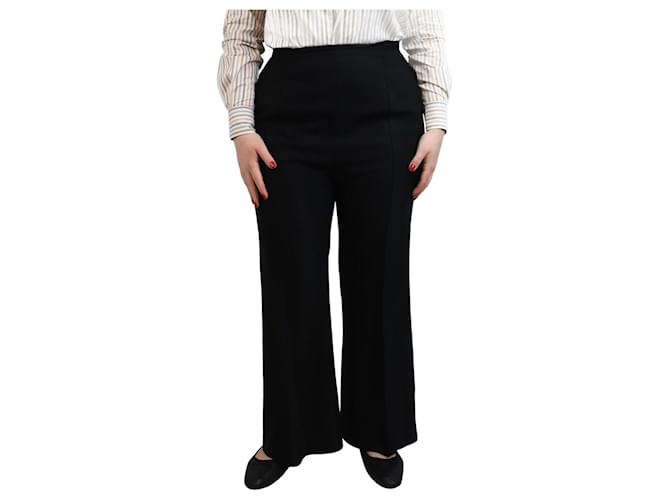 Pantaloni neri Khaite - taglia UK 16 Nero