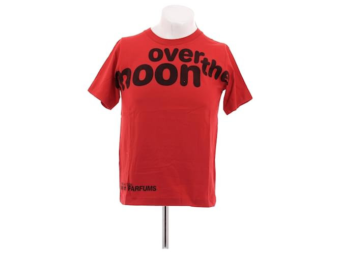 T-shirt COMME DES GARCONS T.International M Cotone Rosso