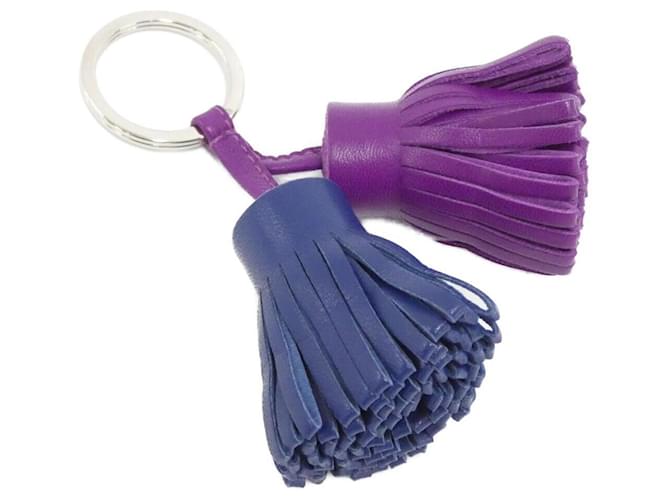 Ring Hermès Portachiavi Hermes Carmen Unodos Blu Porpora