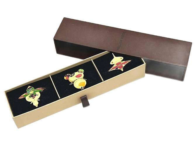 Set di fermagli per capelli Louis Vuitton Takashi Murakami Multicolore
