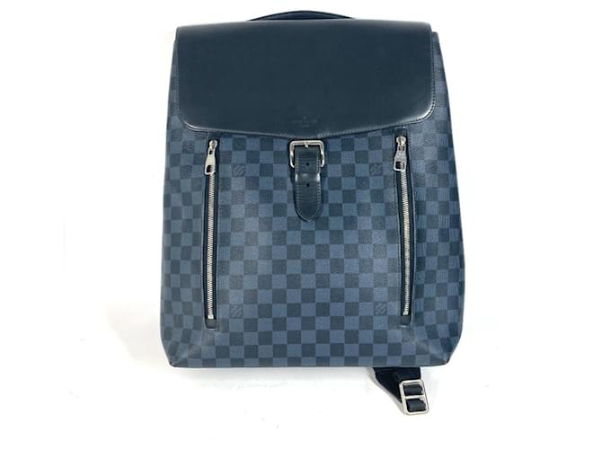 Zaino Newport Damier Cobalt Louis Vuitton Blu navy