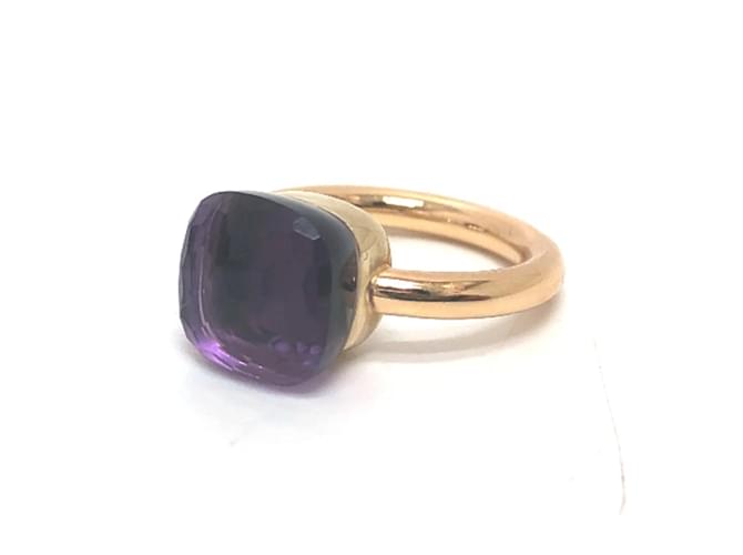 Anello Classico in Ametista Nude Pomellato D'oro Porpora