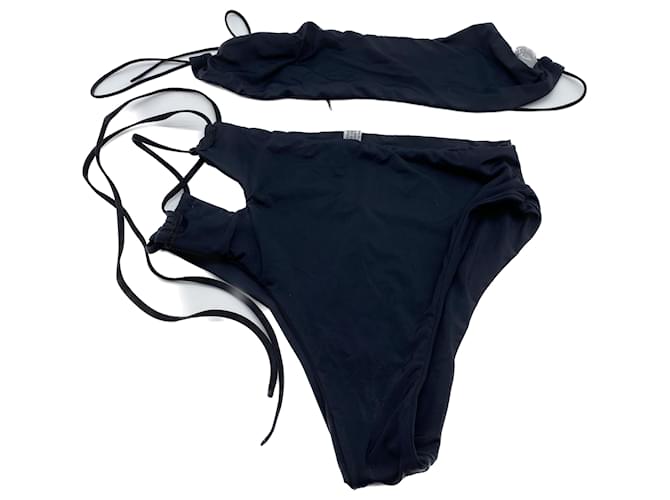Autre Marque NON FIRMATO / NON FIRMATO Costumi da bagno T.International XS Poliestere Nero