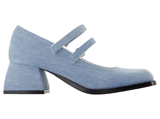 Autre Marque Stivali Bulla Bacara - Nodaleto - Blu - Pelle