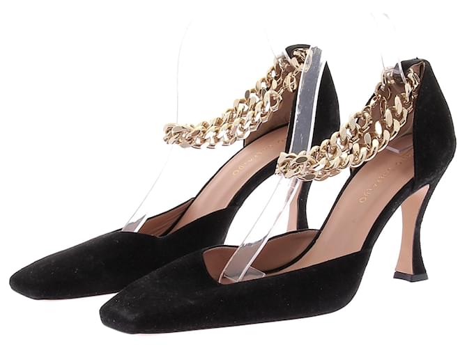 Autre Marque ILIO SMERALDO Tacchi T.EU 40 Camoscio Nero