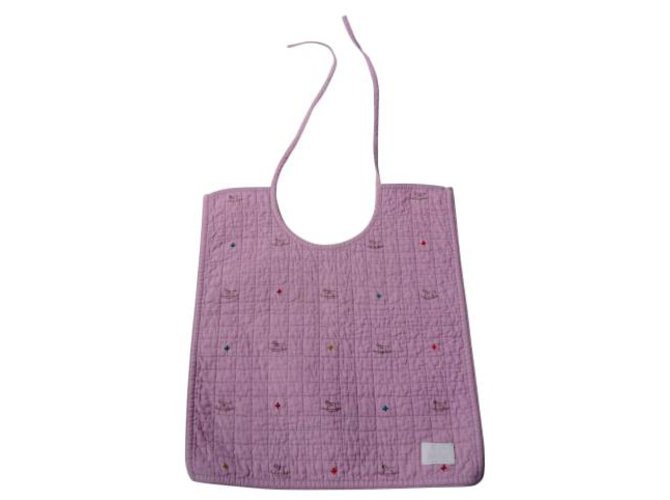 Hermès Bavaglino HERMES Avalon in cotone rosa ottime condizioni