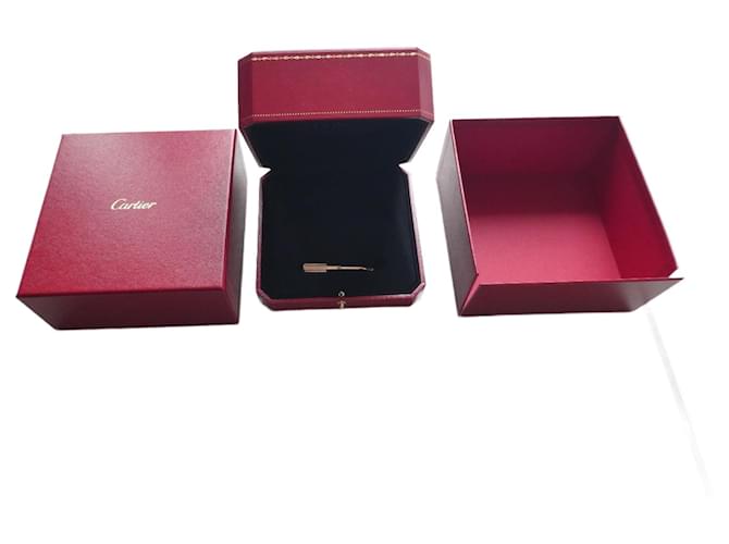Scatola Cartier per bracciale Love solo in oro rosa placcato Rosso