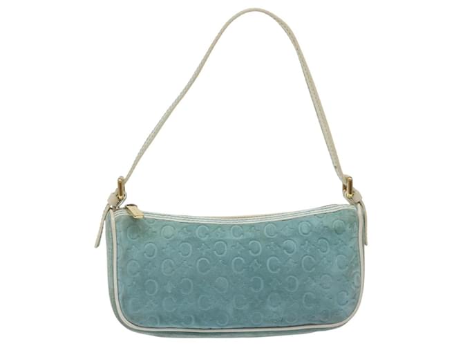 Borsa a mano Céline Macadam Blu