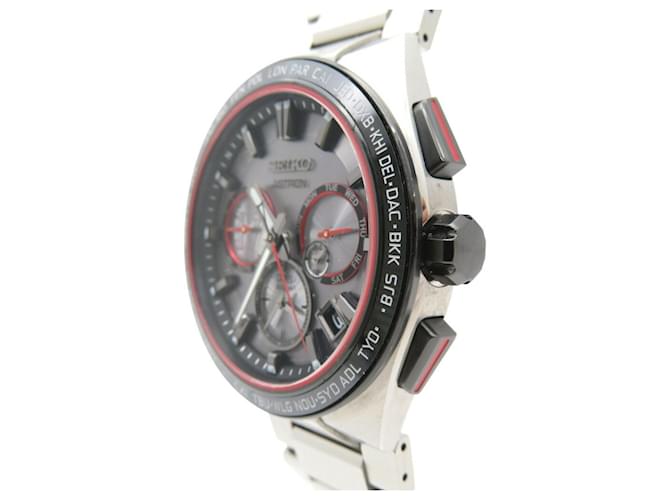 Seiko Astron GPS Titanio Argento