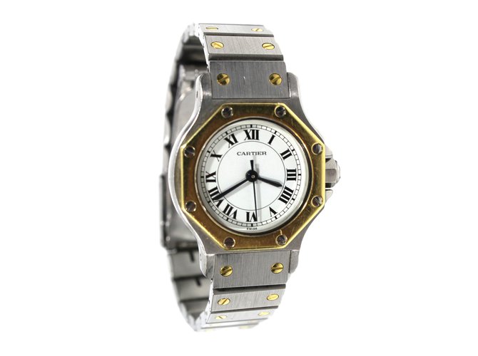 Cartier Santos Argento D'oro