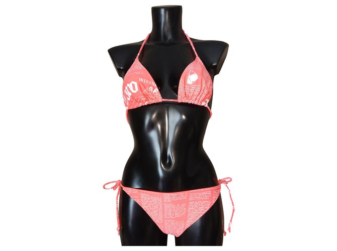 John Galliano Costumi da bagno Rosa