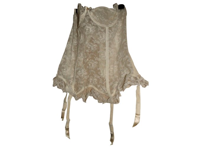 Autre Marque 'Antinea' Bustier Bianco