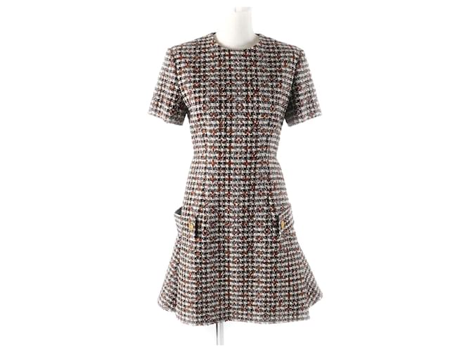 Abito in tweed Monogram in lana mohair Louis Vuitton Multicolore