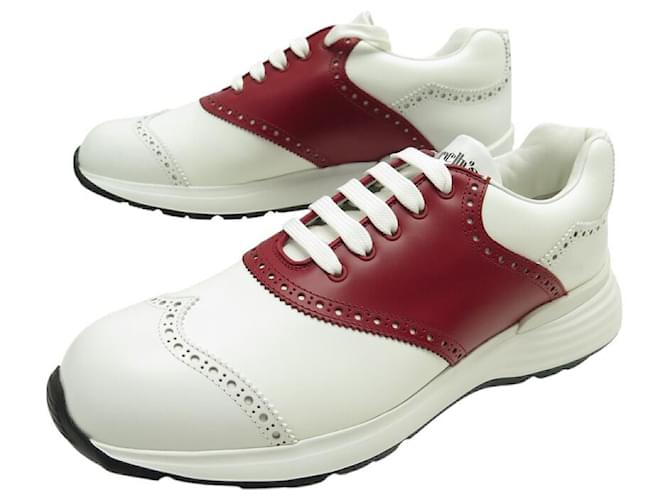NUOVE SCARPE CHURCH'S GOLF BASKETS 11 45 CUOIO REALE + SCATOLA SNEAKERS