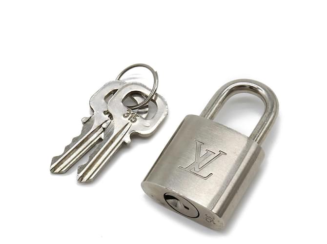 Lucchetto in metallo Louis Vuitton N°315 Argento