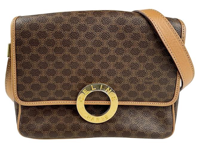 Céline Logo del cerchio Marrone