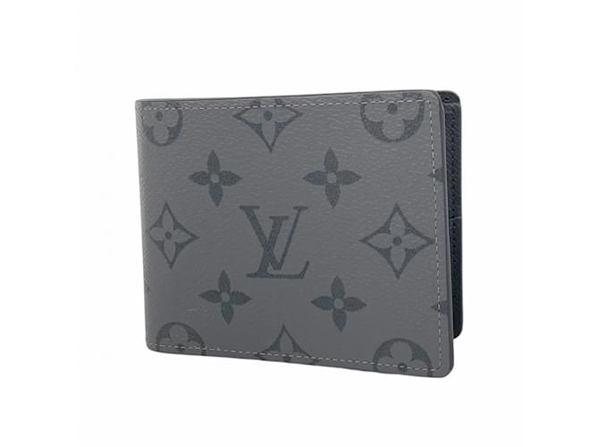 Portafoglio Slender Monogram Eclipse Reverse Louis Vuitton Marrone