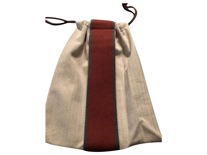 Pochette Hermès Cologne Beige