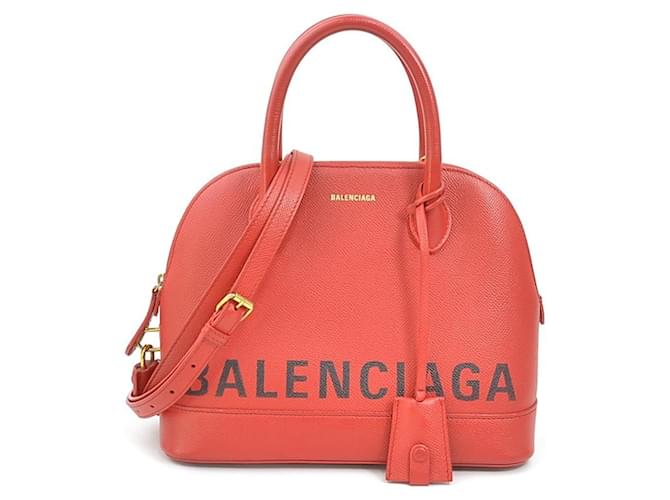 Balenciaga VILLE TOP HANDLE S Rosso