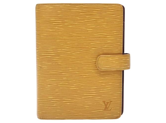 Agenda MM Louis Vuitton Giallo