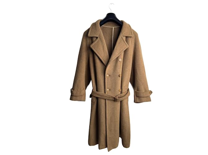 Yves Saint Laurent Cappotti da Uomo Marrone