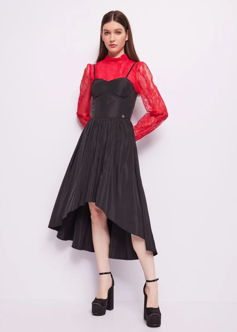 ABITO TAFFETA DENNYROSE 421DD15030 A/I 24