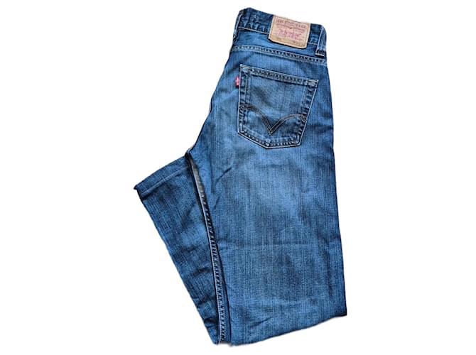 Levi's 506 Blu Taglio Dritto W31 L34 Taglia 40