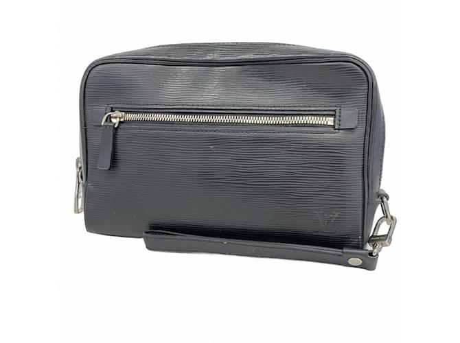 Borsa Clutch Neo Hoche Epi Louis Vuitton Nero